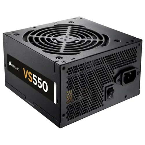 Corsair CC-9011075-550VS Carbide Serisi 100R Mid-Tower Siyah Kasa + VS Serisi VS550 550W 80Plus PSU (CC-9011075-WW + CP-9020050-EU)
