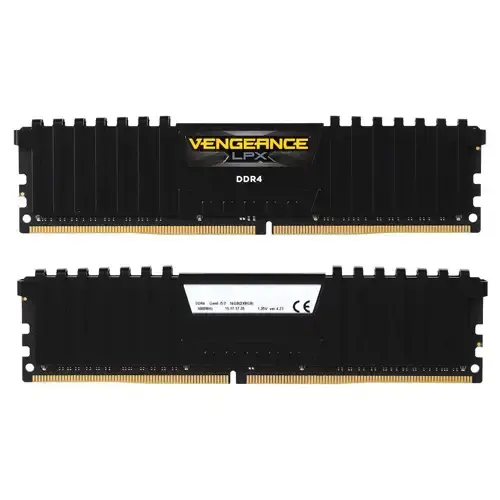 Corsair Vengeance LPX 16GB (2x8GB) DDR4 DRAM 3000MHz CL15 Siyah Ram - CMK16GX4M2B3000C15