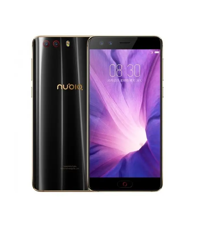 ZTE Nubia Z17 mini S 64 GB 6 GB Ram SD653 Cam Kasa Ön ve Arka Çift Kamera Siyah Cep Telefonu KVK Teknik Servis Garantili