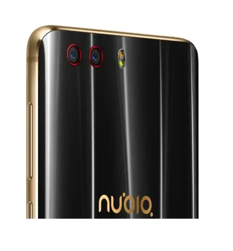 ZTE Nubia Z17 mini S 64 GB 6 GB Ram SD653 Cam Kasa Ön ve Arka Çift Kamera Siyah Cep Telefonu KVK Teknik Servis Garantili