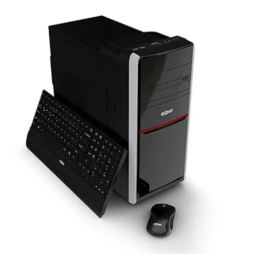 Exper Active DEX362 Intel Core i3-6098P 3.60GHz 4GB DDR4 1TB 1GB AMD Radeon R5 220 Win10 Masaüstü Bilgisayar