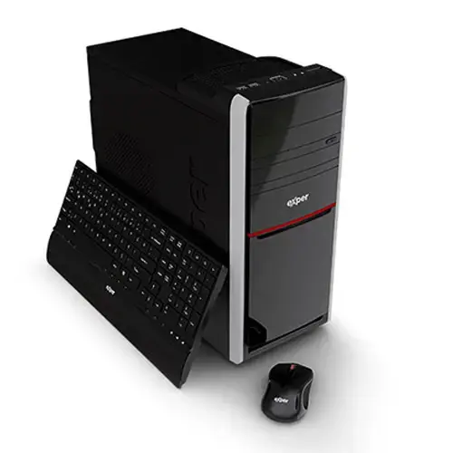 Exper Active DEX362 Intel Core i3-6098P 3.60GHz 4GB DDR4 1TB 1GB AMD Radeon R5 220 Win10 Masaüstü Bilgisayar