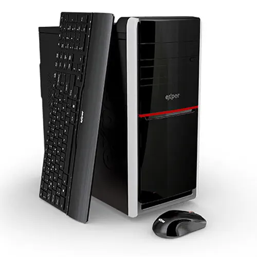 Exper Active DEX362 Intel Core i3-6098P 3.60GHz 4GB DDR4 1TB 1GB AMD Radeon R5 220 Win10 Masaüstü Bilgisayar