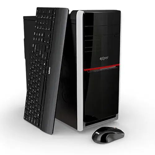 Exper Active DEX362 Intel Core i3-6098P 3.60GHz 4GB DDR4 1TB 1GB AMD Radeon R5 220 Win10 Masaüstü Bilgisayar