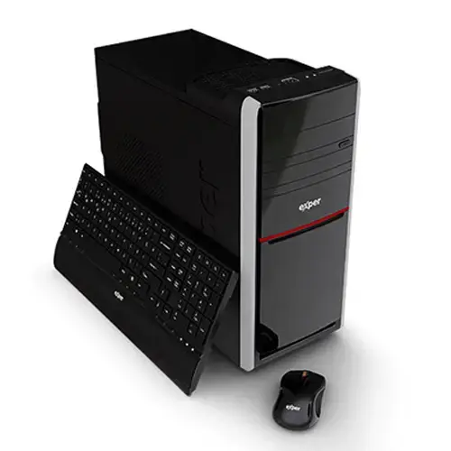 Exper Active DEX336 Intel Pentium G4400 3.30GHz 4GB DDR4 500GB OB Win 8.1 Pro Masaüstü Bilgisayar