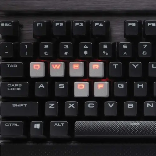 Corsair Gaming K70 RapidFire LED Cherry MX Speed Mekanik Gaming (Oyuncu) Klavye - CH-9101024-EU