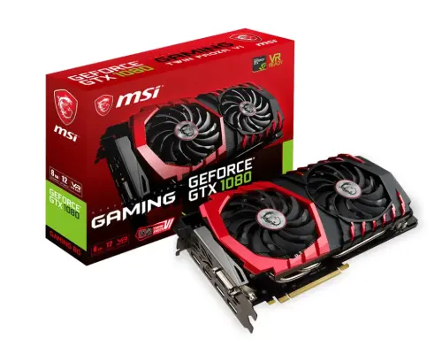 Msi GeForce GTX 1080 Gaming 8G 8GB GDDR5X 256Bit DX12 Gaming Ekran Kartı