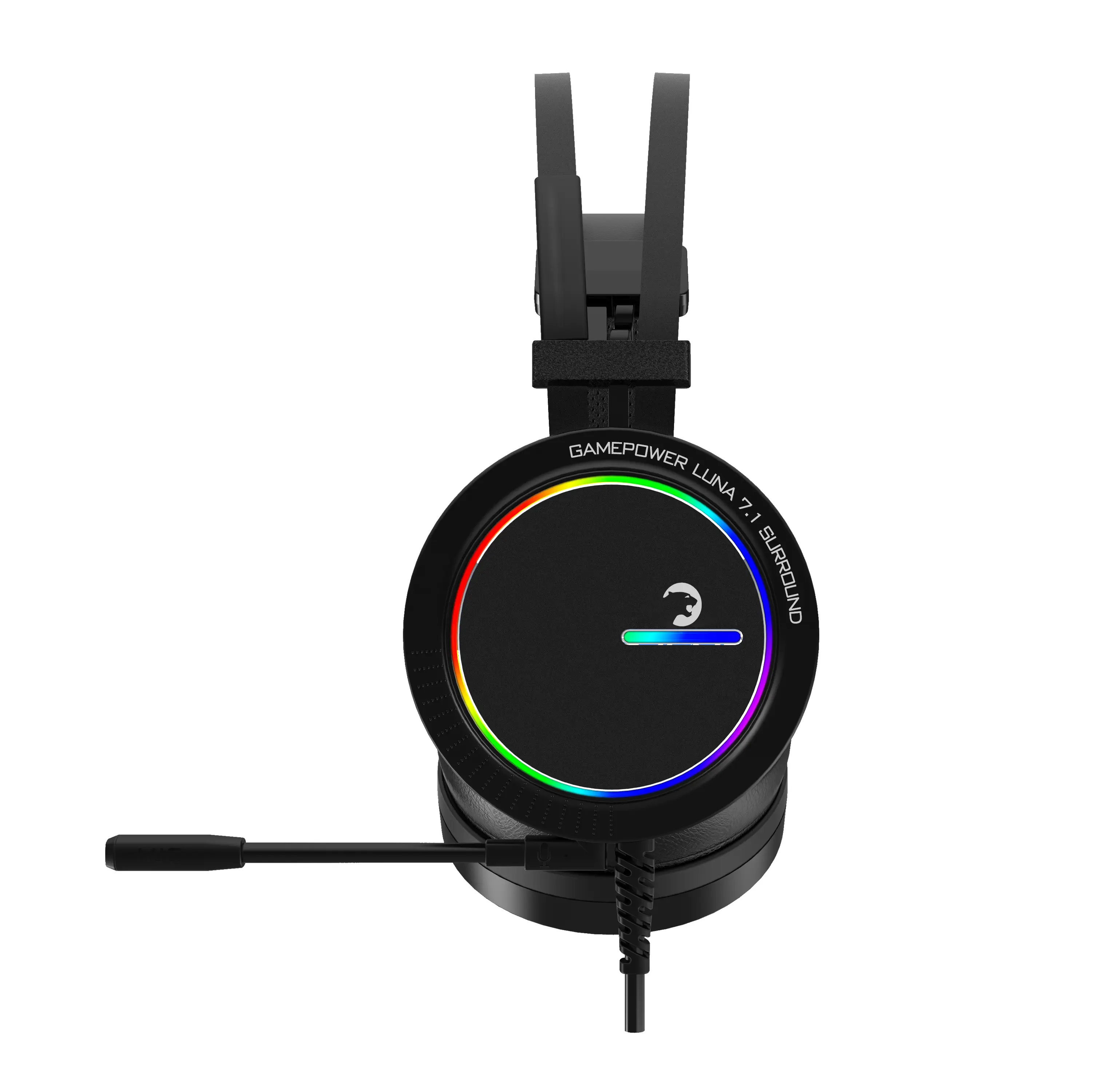 GamePower Luna Siyah 7.1 Surround RGB LED Gaming Kulaklık