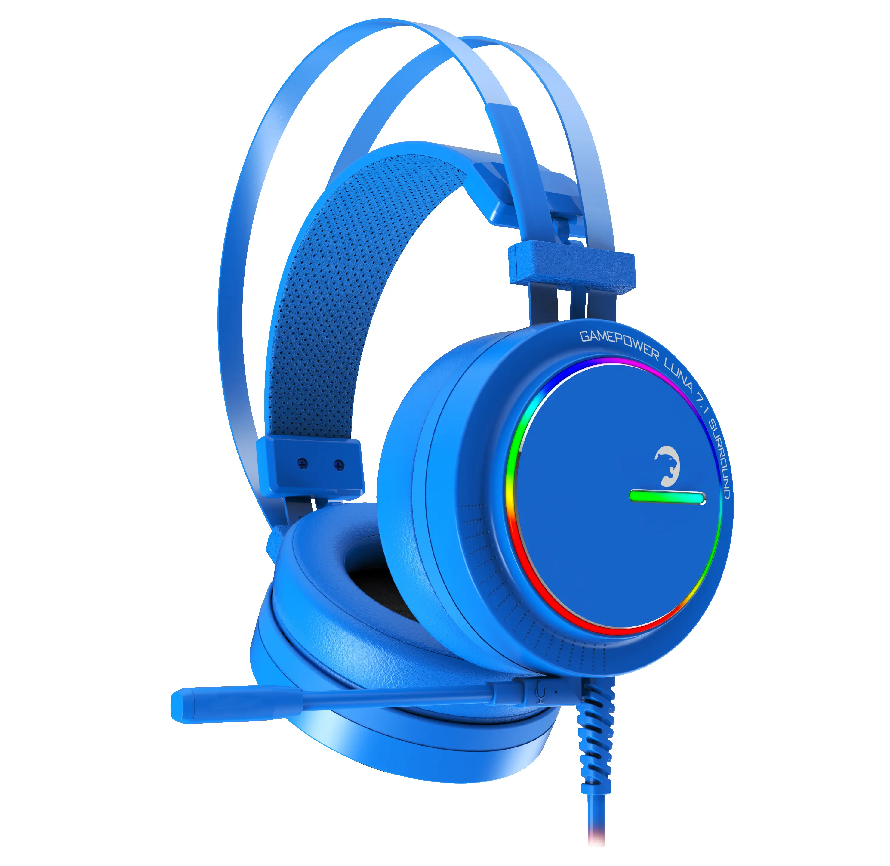 GamePower Luna Mavi 7.1 Surround RGB LED Gaming Kulaklık