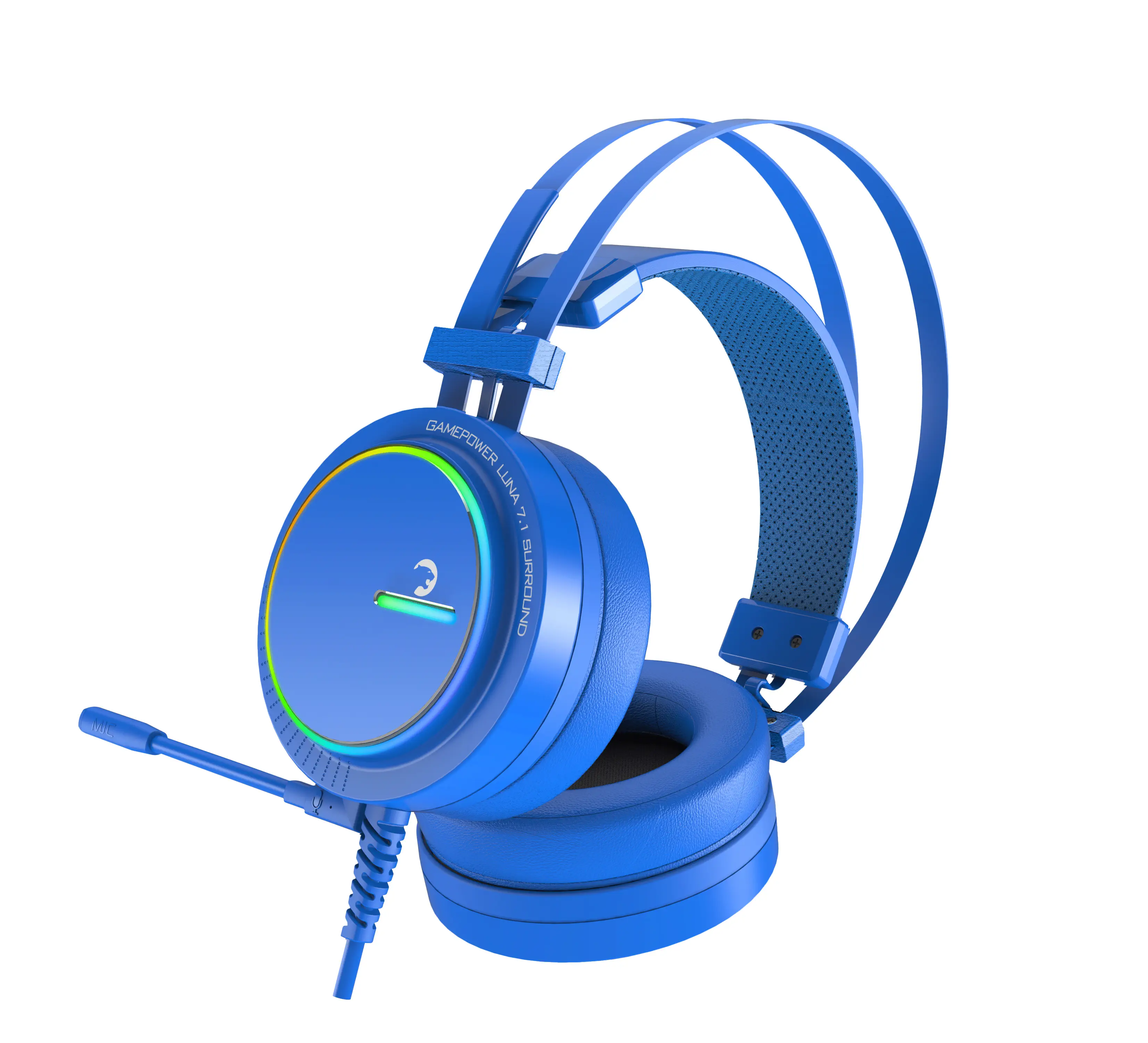 GamePower Luna Mavi 7.1 Surround RGB LED Gaming Kulaklık