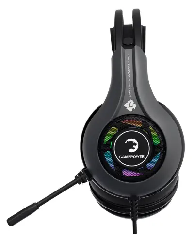 GamePower Tinker V2 Siyah 7.1 Surround RGB LED Aydınlatmalı Titreşimli Gaming Kulaklık