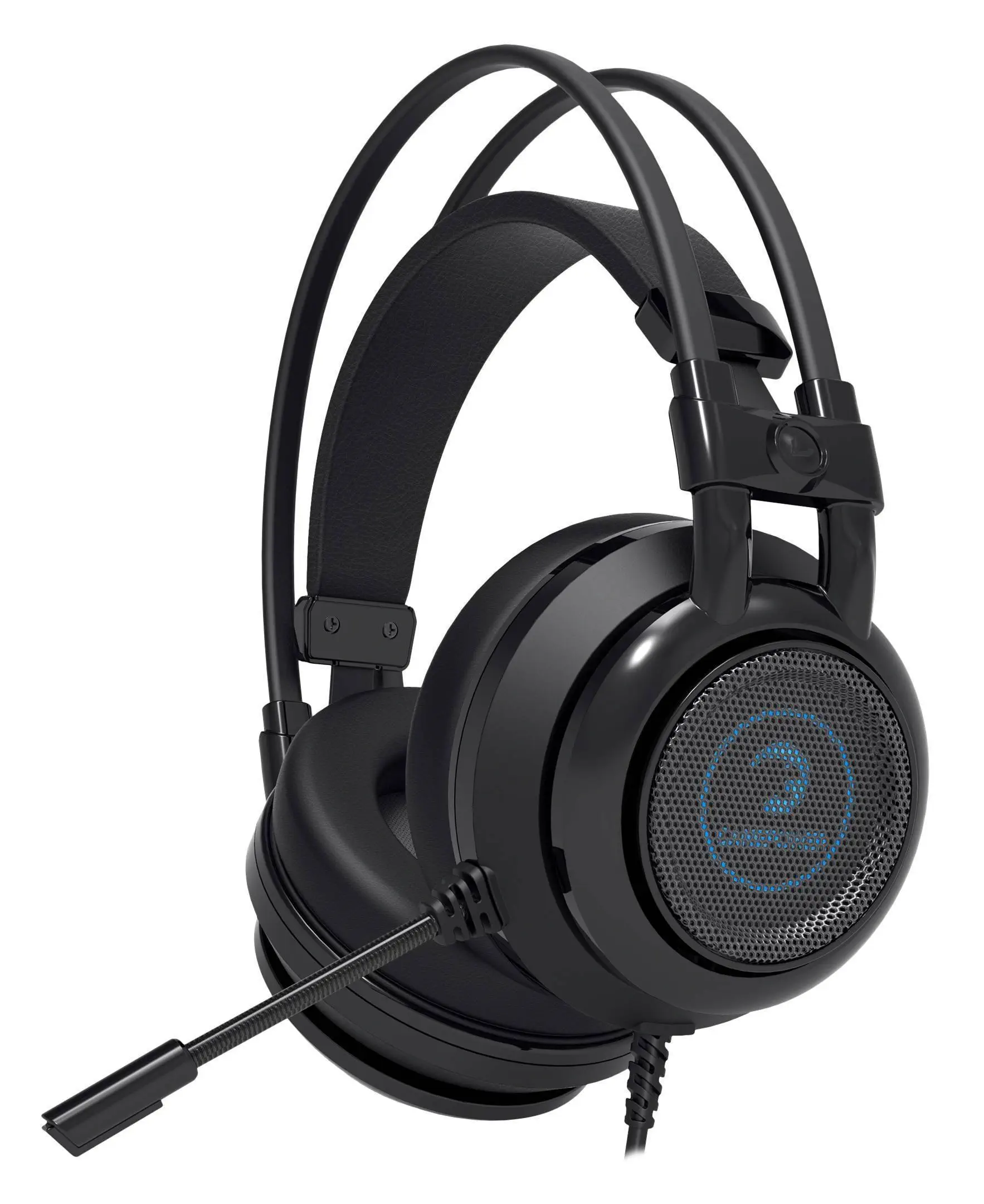 GamePower Magnus V2 Gaming Kulaklık Neodimyum 50mm Sürücüler 113dB Hassas Mikrofon -43dB RGB LED Aydınlatmalı USB ve 3.5mm Bağlantı