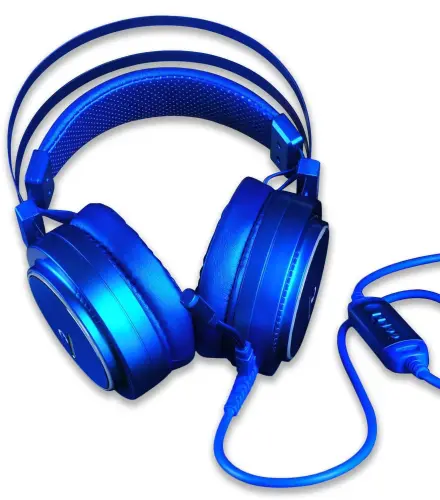 GamePower Luna Mavi 7.1 Surround RGB LED Gaming Kulaklık 