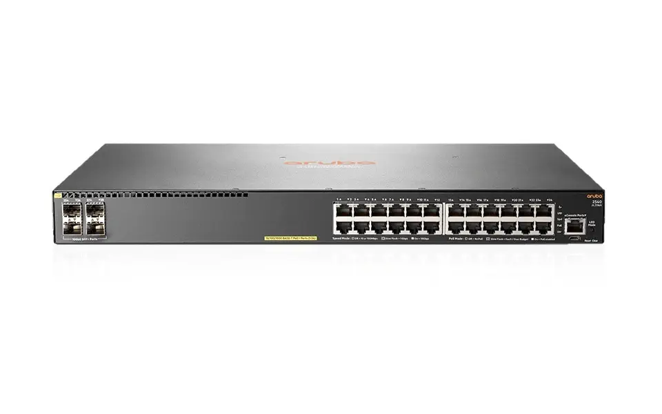 HP Aruba 2540 24G 4SFP JL356A 24 Port + PoE Gigabit Yönetilebilir Switch