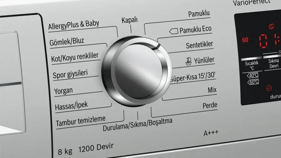 Bosch WAT2446STR A+++ 8 kg 1200 Devir Çamaşır Makinesi