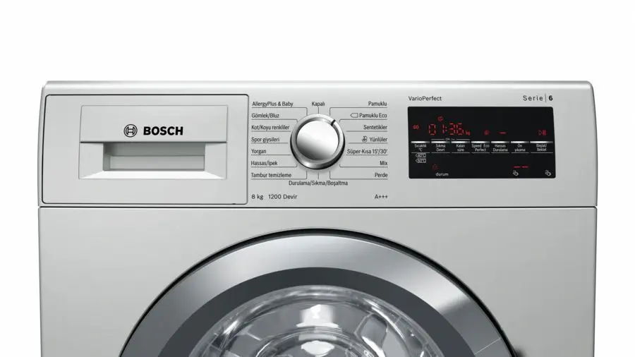Bosch WAT2446STR A+++ 8 kg 1200 Devir Çamaşır Makinesi