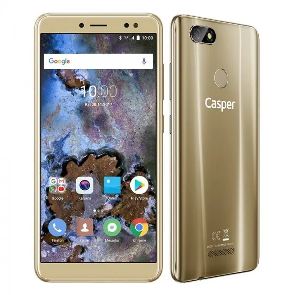 Casper Via M4 16 GB Altın Cep Telefonu Distribütör Garantili
