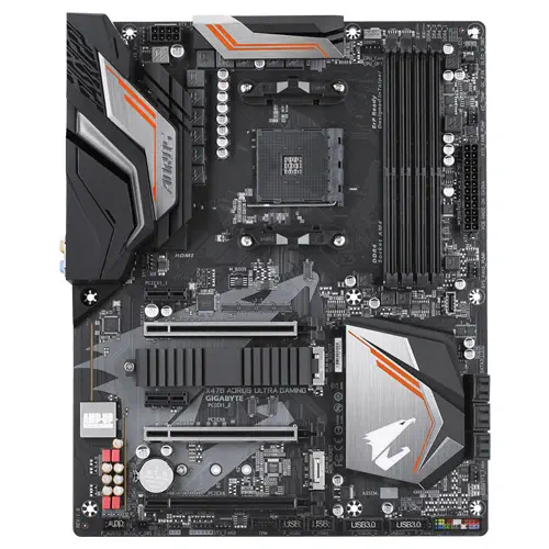 Gigabyte X470 Aorus Ultra Gaming AMD X470 Soket AM4 DDR4 3600(OC)MHz ATX Gaming Anakart