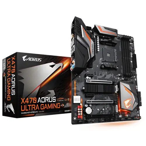 Gigabyte X470 Aorus Ultra Gaming AMD X470 Soket AM4 DDR4 3600(OC)MHz ATX Gaming Anakart