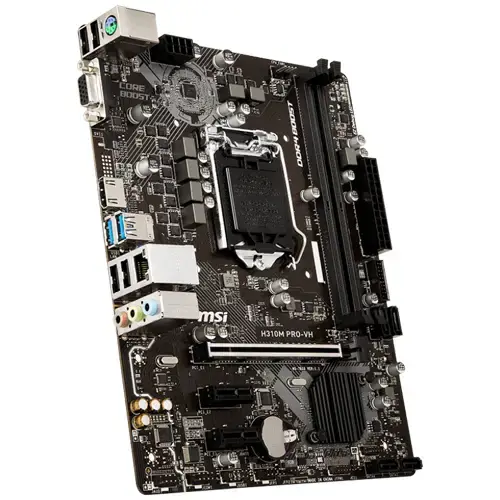 MSI H310M PRO-VH Intel H310 Soket 1151 DDR4 2666MHz mATX Anakart