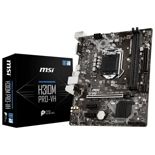 MSI H310M PRO-VH Intel H310 Soket 1151 DDR4 2666MHz mATX Anakart