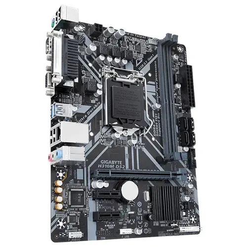 Gigabyte H310M DS2 Intel H310 Soket 1151 DDR4 2666MHz mATX Gaming(Oyuncu) Anakart