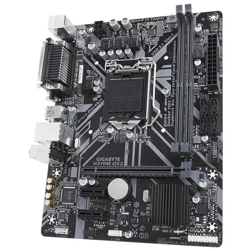 Gigabyte H310M DS2 Intel H310 Soket 1151 DDR4 2666MHz mATX Gaming(Oyuncu) Anakart