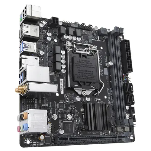 Gigabyte B360N WIFI Intel B360 Soket 1151 DDR4 2666MHz Mini-ITX Anakart