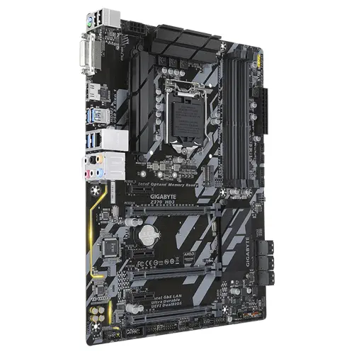 Gigabyte Z370 HD3 Intel Z370 Soket 1151 DDR4 4000(OC)MHz ATX Gaming Anakart