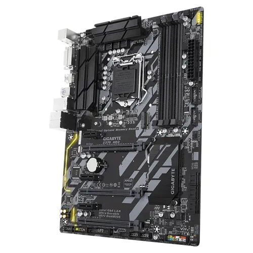 Gigabyte Z370 HD3 Intel Z370 Soket 1151 DDR4 4000(OC)MHz ATX Gaming Anakart
