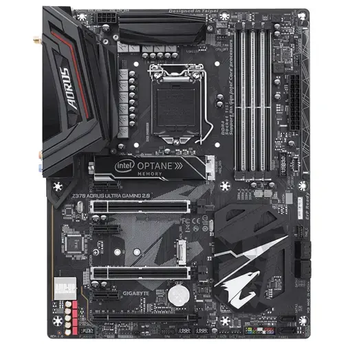 Gigabyte Z370 Aorus Ultra Gaming 2.0-OP Intel Optane Intel Z370 Soket 1151 DDR4 4000(OC)MHz ATX Gaming (Oyuncu) Anakart