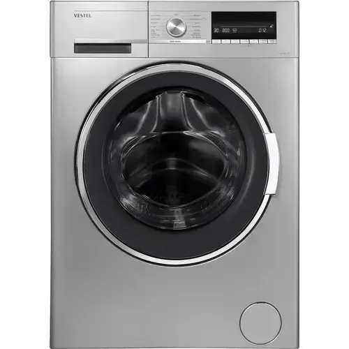 Vestel Hızlı 9812 TGE A+++ 9 Kg 1200 Devir Gümüş Çamaşır Makinesi