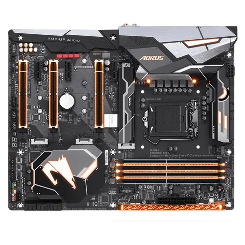 Gigabyte Z370 Aorus Gaming 7 Intel Z370 Express Soket 1151 DDR4 4133(O.C.)MHz ATX Gaming(Oyuncu) Anakart
