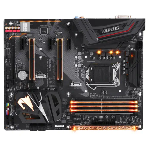 Gigabyte Z370 Aorus Ultra Gaming Intel Z370 Express Soket 1151 DDR4 4000(OC)MHz ATX Gaming Anakart
