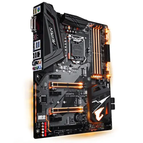Gigabyte Z370 Aorus Ultra Gaming Intel Z370 Express Soket 1151 DDR4 4000(OC)MHz ATX Gaming Anakart