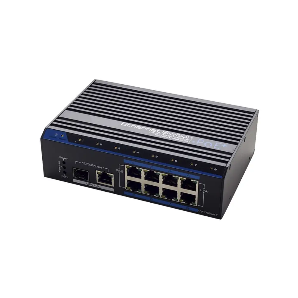 Surenix  ONSW-IMS8PP 8PORT 10/100 +1 SFP Switch 