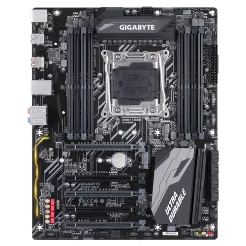 Gigabyte X299 UD4 Intel X299 Soket 2066 DDR4 4333(O.C.)MHz ATX Gaming(Oyuncu) Anakart