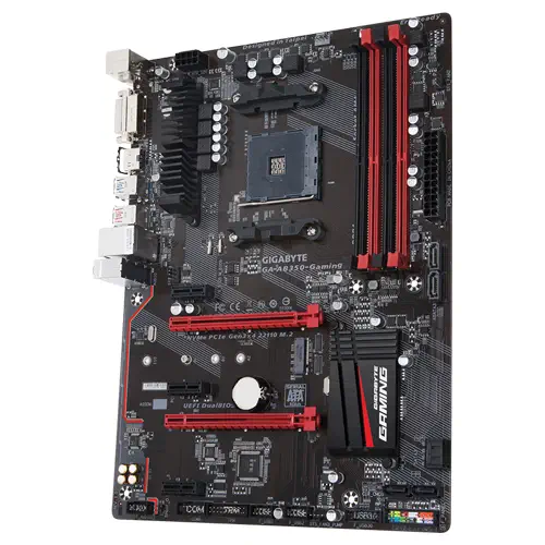 Gigabyte GA-AB350-Gaming AMD B350 Soket AM4 DDR4 3200(O.C.)MHz ATX Gaming Anakart
