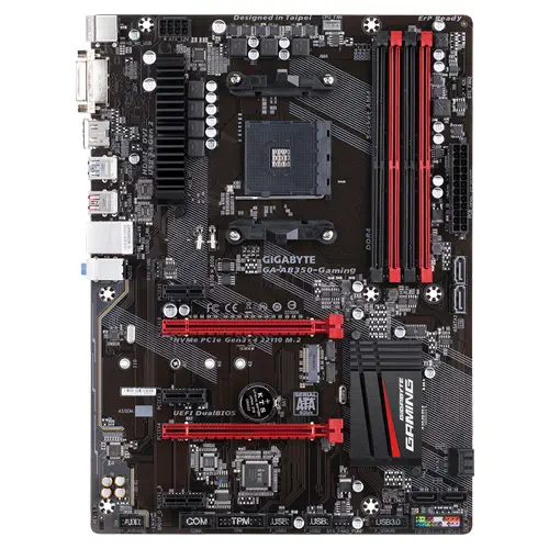 Gigabyte GA-AB350-Gaming AMD B350 Soket AM4 DDR4 3200(O.C.)MHz ATX Gaming Anakart