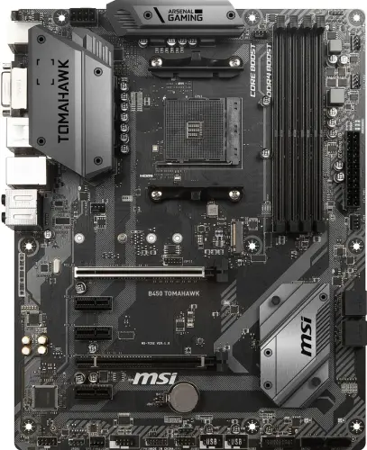 MSI B450 Tomahawk AMD B450 Soket AM4 DDR4 2667Mhz ATX Gaming Anakart