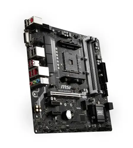 Msi B450M Bazooka AM4 DDR4 Amd B450 Soket AM4 DDR4 DVI HDMI M.2 Usb 3.1 mATX Anakart