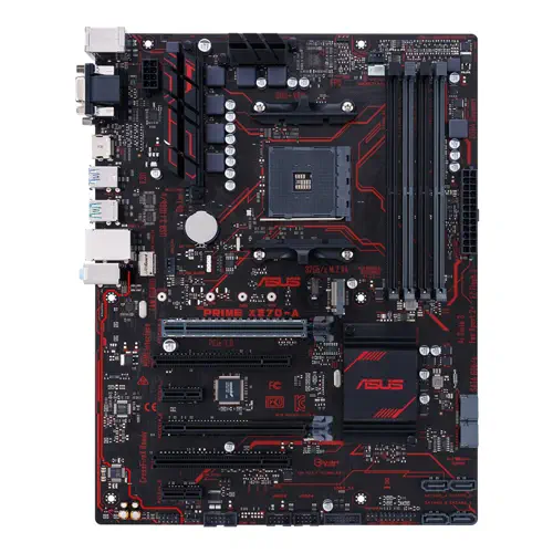 Asus Prime X370-A AMD X370 Soket AM4 DDR4 3200(O.C.)MHz ATX Gaming(Oyuncu) Anakart
