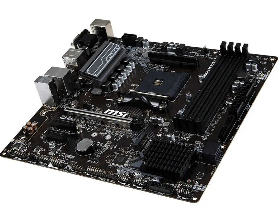 MSI B450M Pro-VDH AMD B450 Soket AM4 DDR4 3466(OC)MHz mATX Gaming Anakart