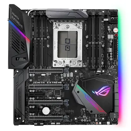 Asus Rog Zenith Extreme AMD X399 Soket TR4 DDR4 3600(OC)MHz E-ATX Gaming Anakart