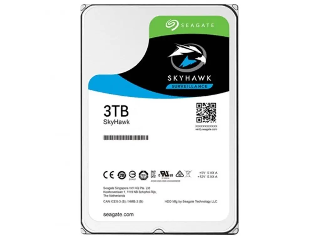Seagate Skyhawk ST3000VX009 3TB 7/24 256MB Harddisk