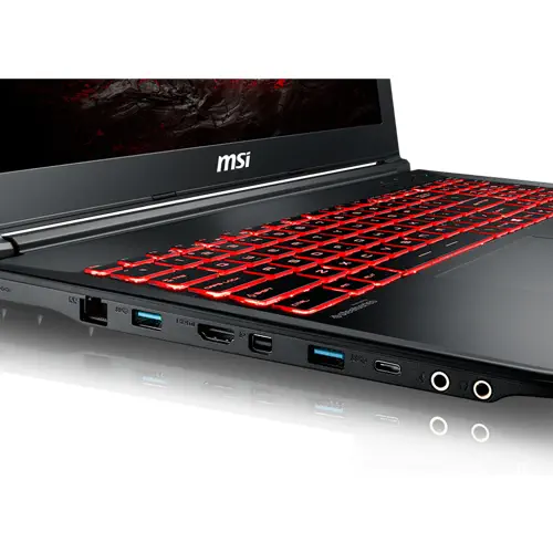 Msi GL62M 7RDX-2699XTR Intel Core i5-7300HQ 2.50GHz 8GB 1TB 2GB GeForce GTX 1050 15.6” Full HD FreeDOS Gaming Notebook