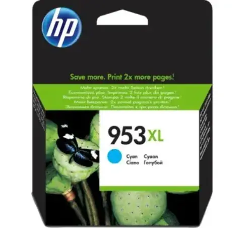 HP F6U16AE (953XL) Yüksek Kapasiteli Mavi Kartuş