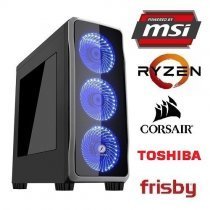 Polaris 2250M Ryzen 3 2200G 3.50GHz 8GB 1TB GTX 1050 Ti 4GB Gaming (Oyuncu) Bilgisayar