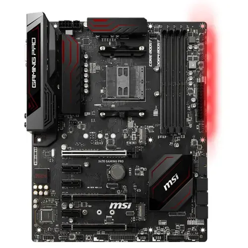 MSI  X470 Gaming Pro AMD X470 Soket AM4 DDR4 3466MHz ATX Gaming(Oyuncu) Anakart