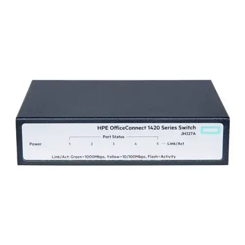 HP OfficeConnect 1420-5G JH327A 5 Port Gigabit Switch